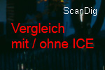 Vergleich: Scans mit und ohne ICE